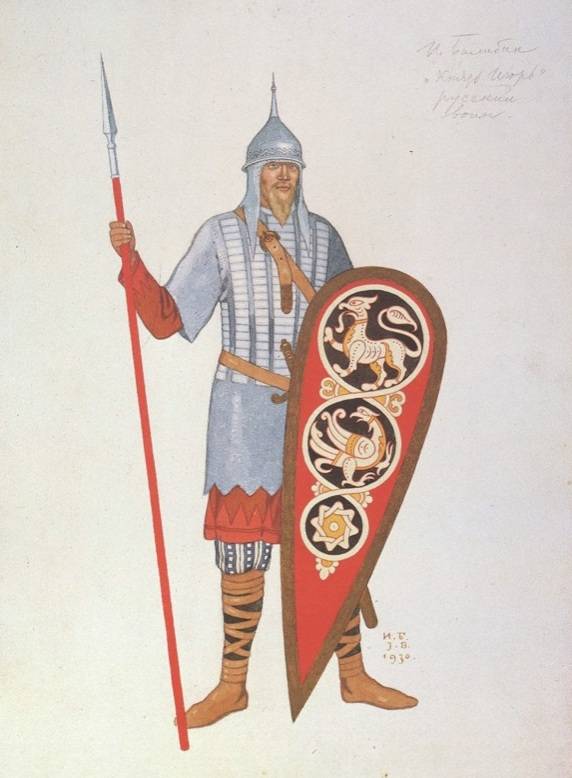 Ancient Russia. Battles soldiers