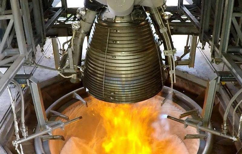 Der Motor der ersten Stufe der Rakete Ariane 6 ESA brandversuche bestanden