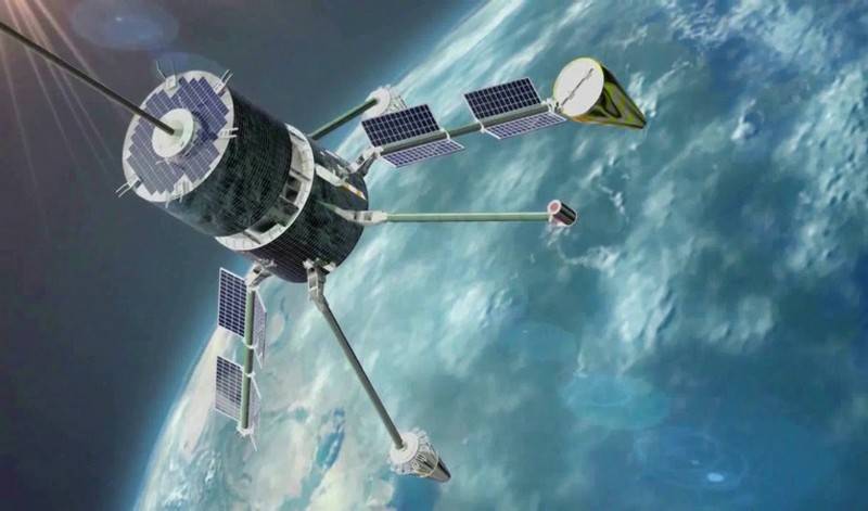 The launch of communication satellites 