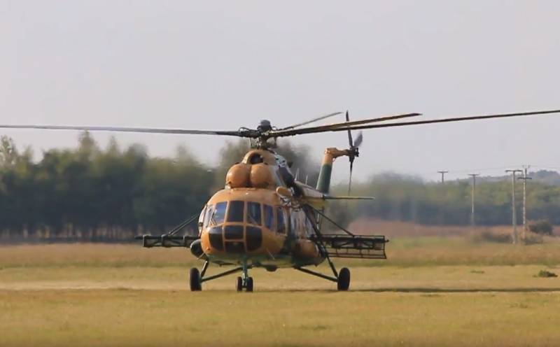 Of the air force of the Philippines: we need the power of the helicopter like Mi-17