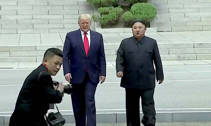 Les MÉDIAS des états-UNIS: À la veille des négociations avec la corée du nord Trump a appelé les conditions de la levée des sanctions