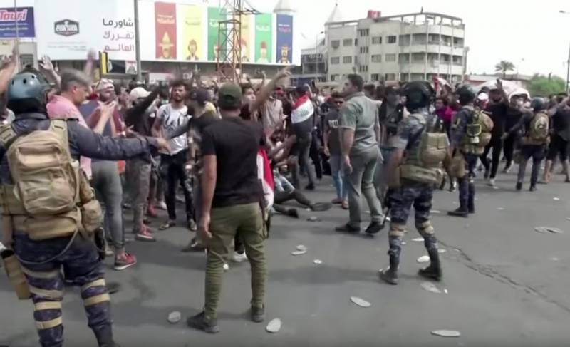Irak er igen i gang. Protester mod korruption og arbejdsløshed