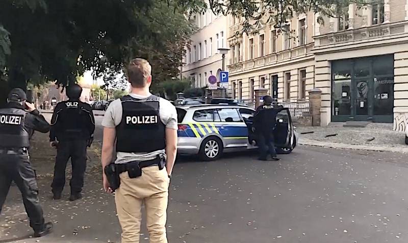 En alemania se produjo un tiroteo cerca de la sinagoga