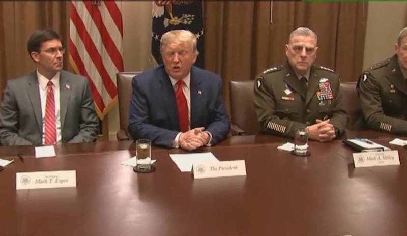 Who saved the President trump in the North-East of Syria