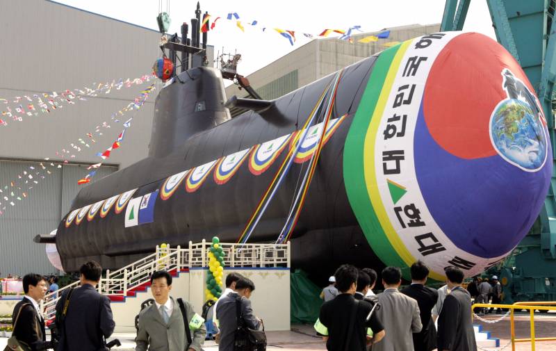 In der Marine Südkoreas und wunderten sich über die Atom-U-Boote