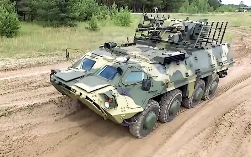 In Ukraine for BTR-4E purchased Finnish steel in the Polish company