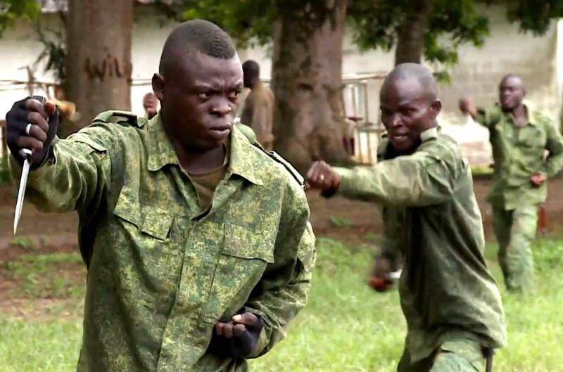 The battle for Africa. Russia was faced with France