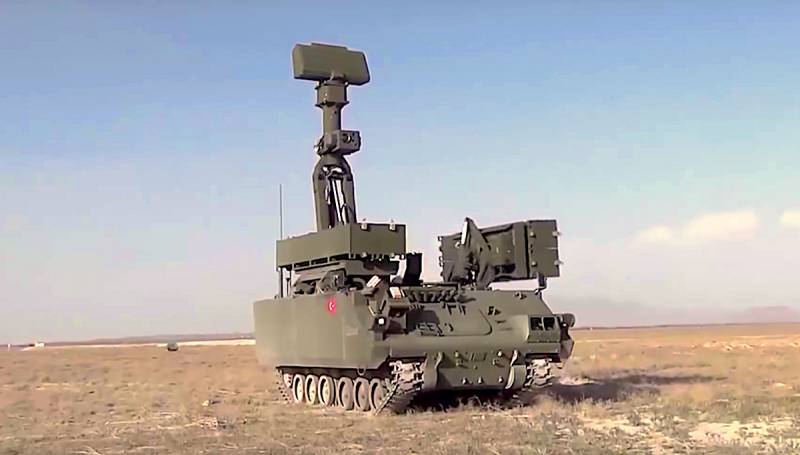 Turkey provided its counterpart anti-aircraft missile complex 