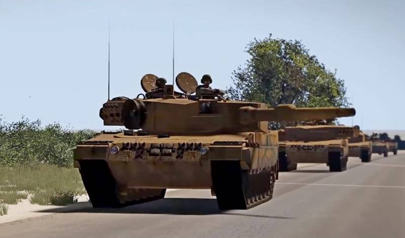 «Le léopard-2» l'armée turque est devenu la victime d'un kurde de la fusée