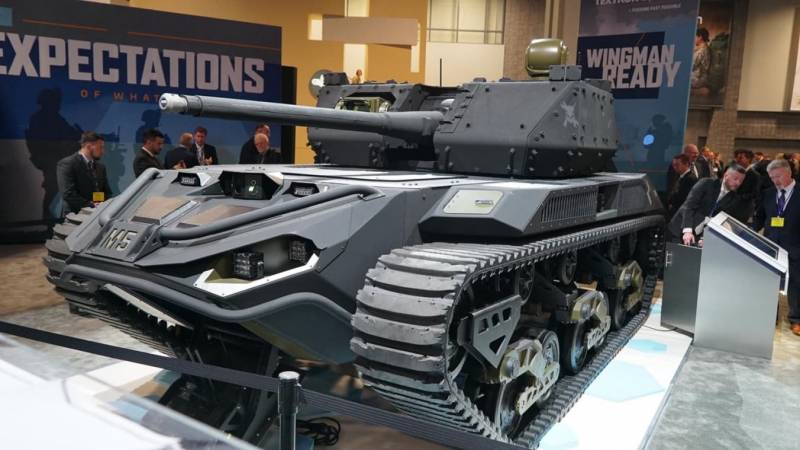 الروبوتية مجمع Ripsaw M5. نموذج جديد في مألوفة الهيكل