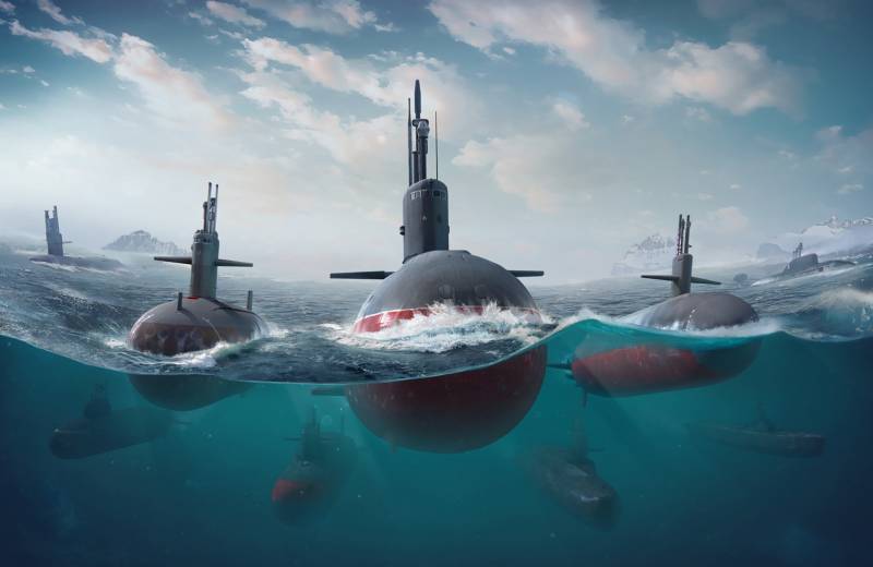 La plus grande profondeur de plongée sous-marins de la MARINE de la Russie, de la MARINE des états-UNIS et le Japon
