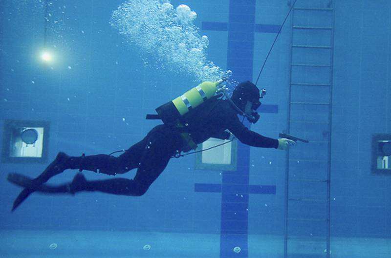 Combat swimmers of the Caspian flotilla received a new training center