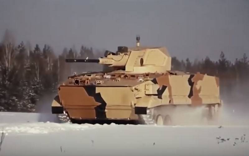 روستيخ أعلن تطوير القتال وحدة مع 57mm مدفع أوتوماتيكي