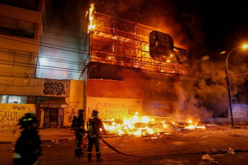 Stability in fire. Why rebelled Chile?