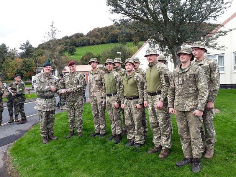 The Gurkhas won the Ukrainian military intelligence on the competition in Britain