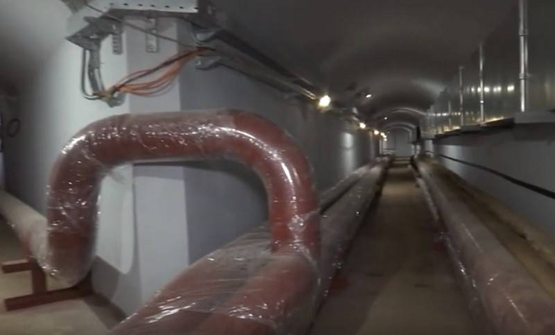 Ministère de la défense termine la restauration de stockage souterrain de CARBURANTS en Crimée