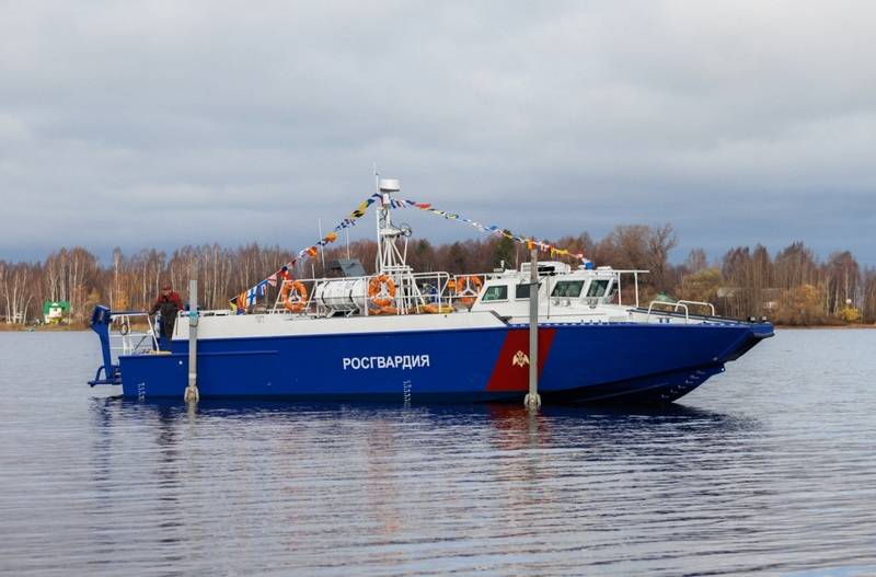 Два нових катери БК-16 проекту 02510 надійшли на озброєння Росгвардии