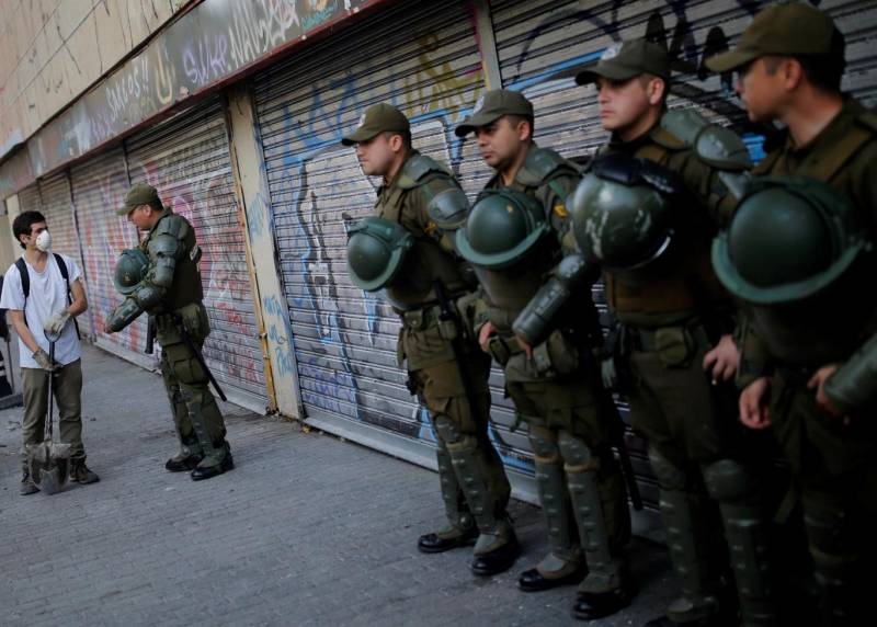 Chilean sailors will be tried for looting