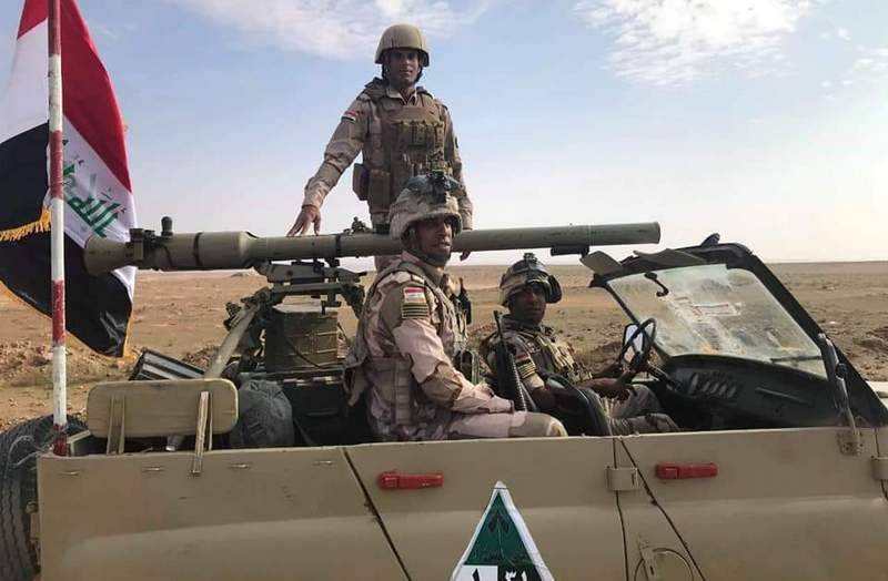 In Iraq Russian UAZ turned into a mobile tank installation