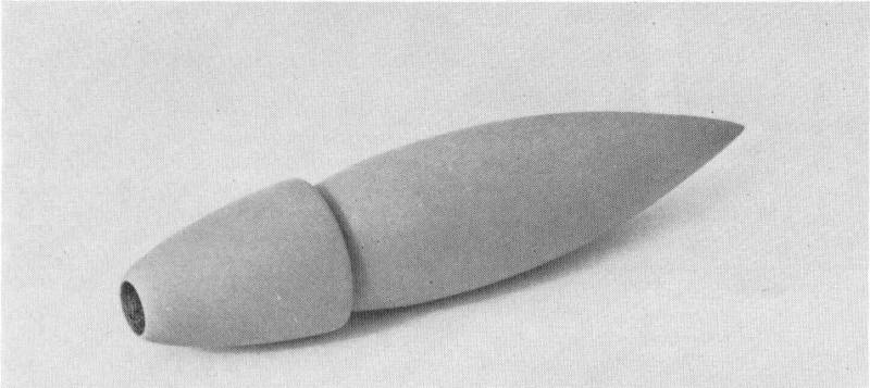 Rocket-assisted projectiles with ramjet engines designed by A. Lippish (Germany)
