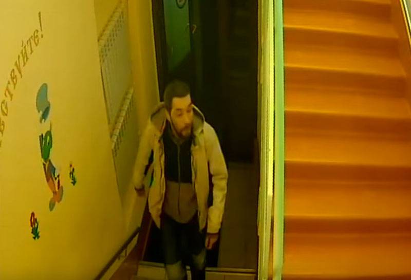 Published frames from the attacker in the kindergarten 