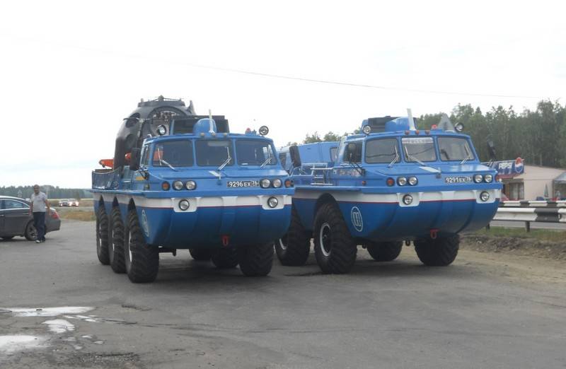 Search-and-rescue amphibian 