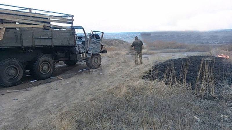In DND called the weapon that Ukrainian radicals have fired 