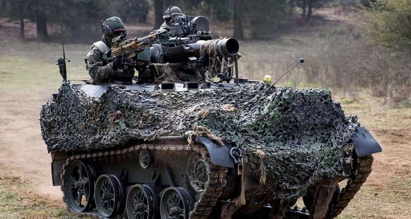 Неміс десант алады жаңғыртылған танкетки Wiesel-1