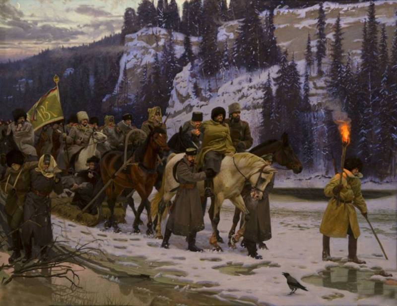 Падзенне белага Омска. Вялікі Сібірскі Ледзяны паход