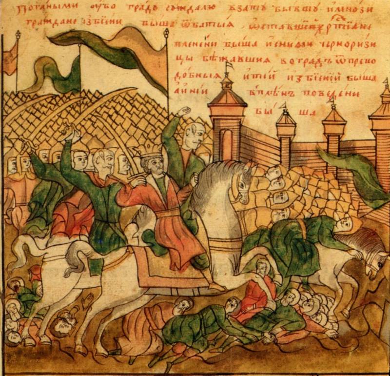 Манголы на Русі. Першы ўдар