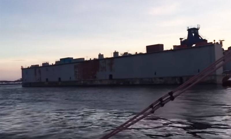 A year has passed since promises to raise the sunken floating dock PD-50