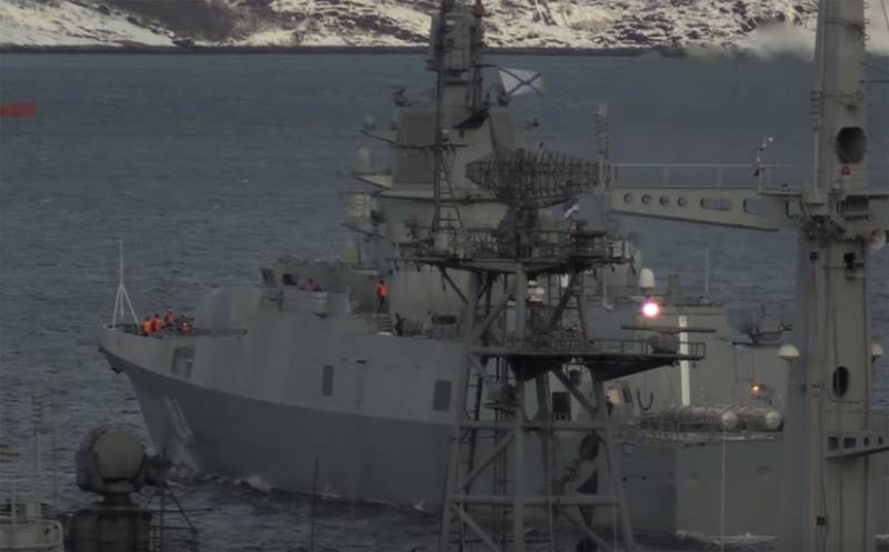 À bord de l'Amiral Gorshkova