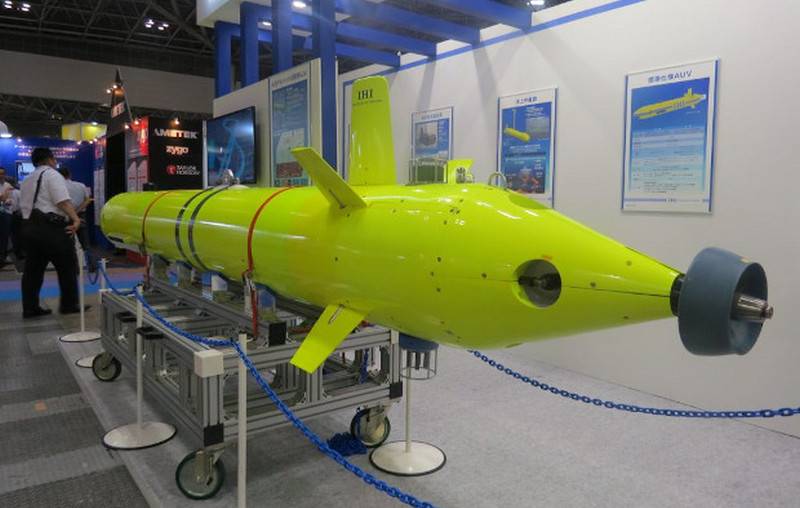 In Japan created a robotic system to search for sea mines