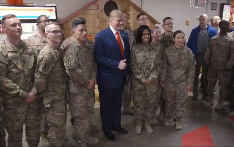 Trump has arrived in Afghanistan and called U.S. troops 