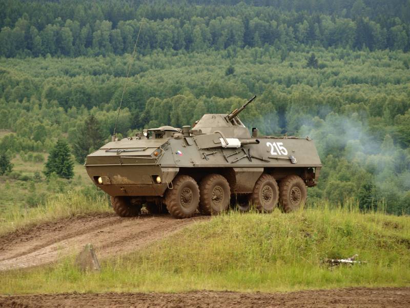OT-64 SKOT. Бронетранспарцёр, які перасягнуў БТР-60