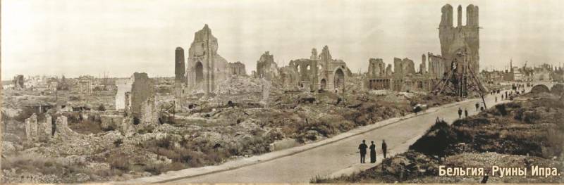Heroic Belgium. The first victim of German aggression