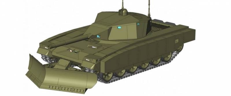 Hva som ligger bak utviklingen av en robot tank kompleks 