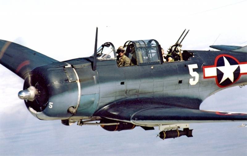 Bomber Douglas SBD 
