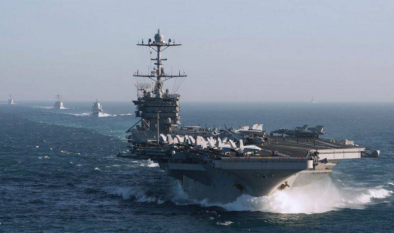 The United States sent to the shores of Syria, Aug led by the aircraft carrier USS Harry Truman