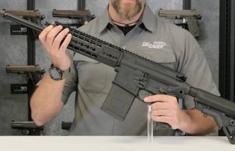 The Indian army received from the United States 10 thousand assault rifles SIG 716