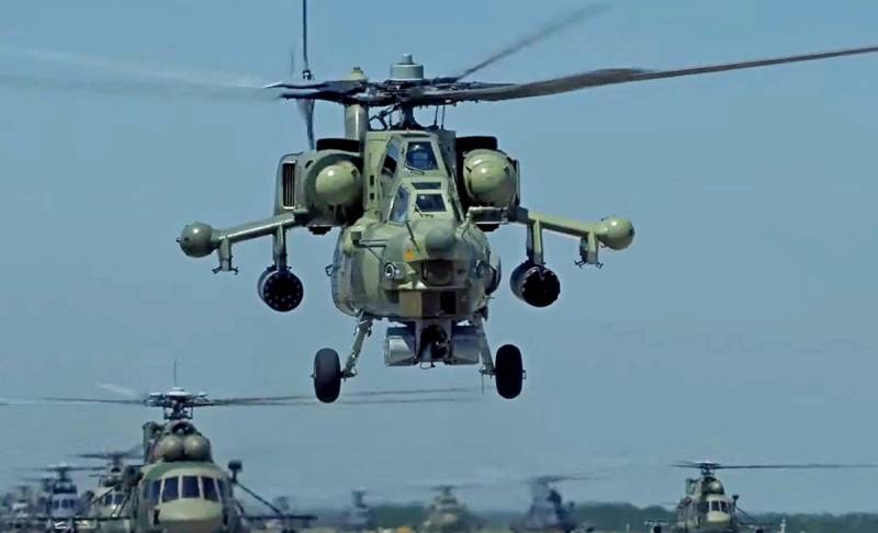 Пад Кореновском разбіўся ўдарны верталёт Мі-28