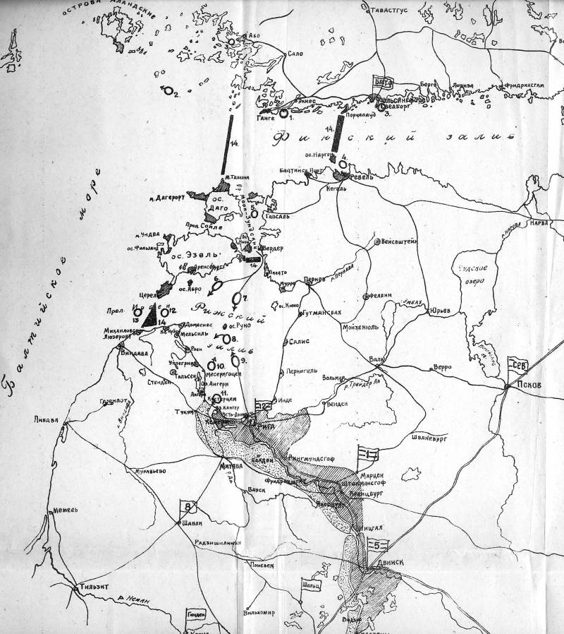 Ўдар на Бауск. 1916 год
