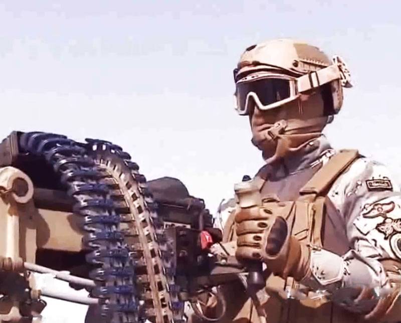 Report the appearance of the Saudi military in the Syrian province of Deir ez-Zor