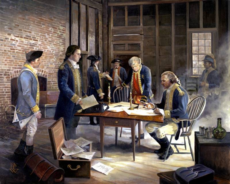 The battle of Yorktown: the newborn America