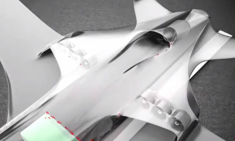 Mindre støj og brændstofforbrug: i USA kom op med en hybrid-liner for flyvevåbnet