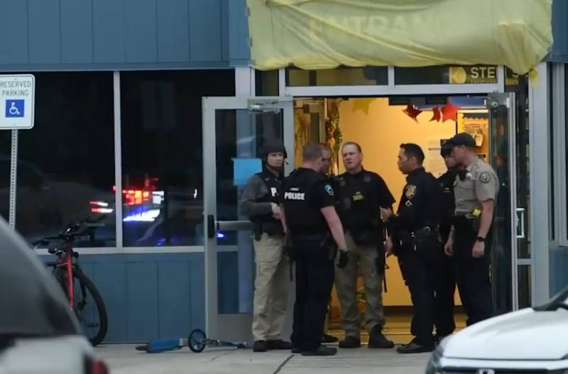 A teenager opened fire in the school in the USA