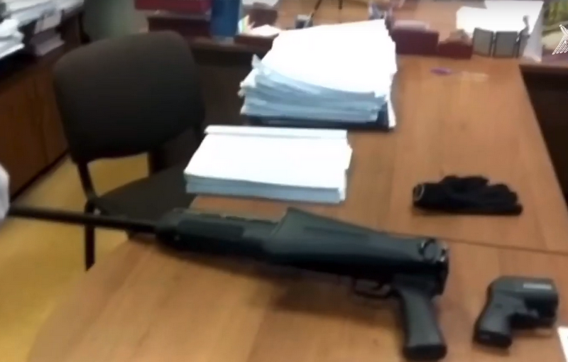 A man opened fire at the magistrates court in Novokuznetsk