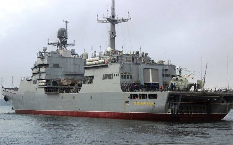 BDK «Pierre Моргунов» projet 11711 a continué d'essai dans la mer Baltique