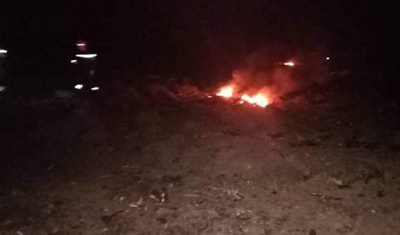 In Algeria crashed fighter su-30MKI(A) of the air force