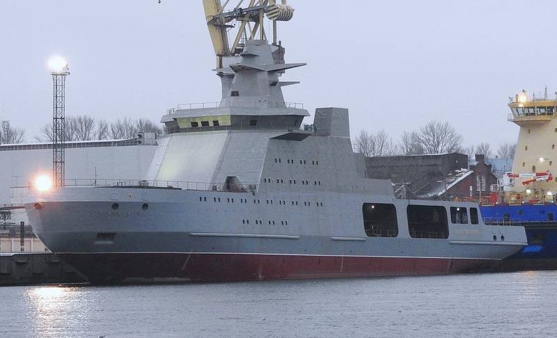 Drugi seryjny patrol lodołamacz projektu 23550 planują założyć w Wyborgu